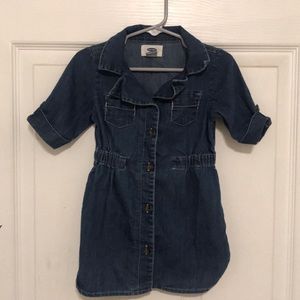 LIKE NEW - 2T DENIM TUNIC